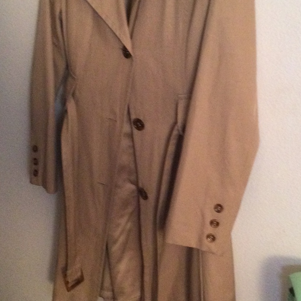 DKNY Tan Trench Coat